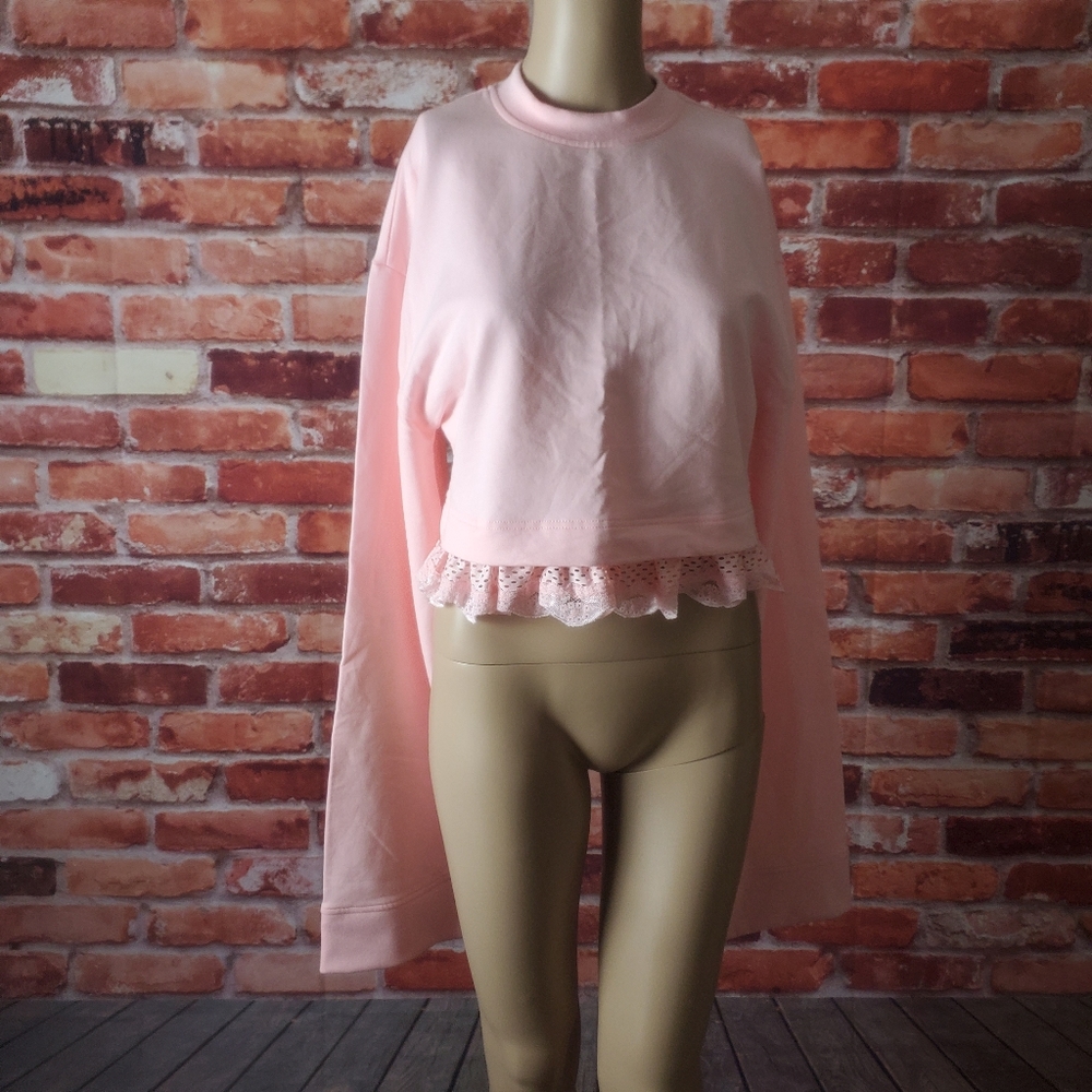 Fenty Puma Rihanna Cropped Sweatshirt XS & S NWT - Picture 5 of 7